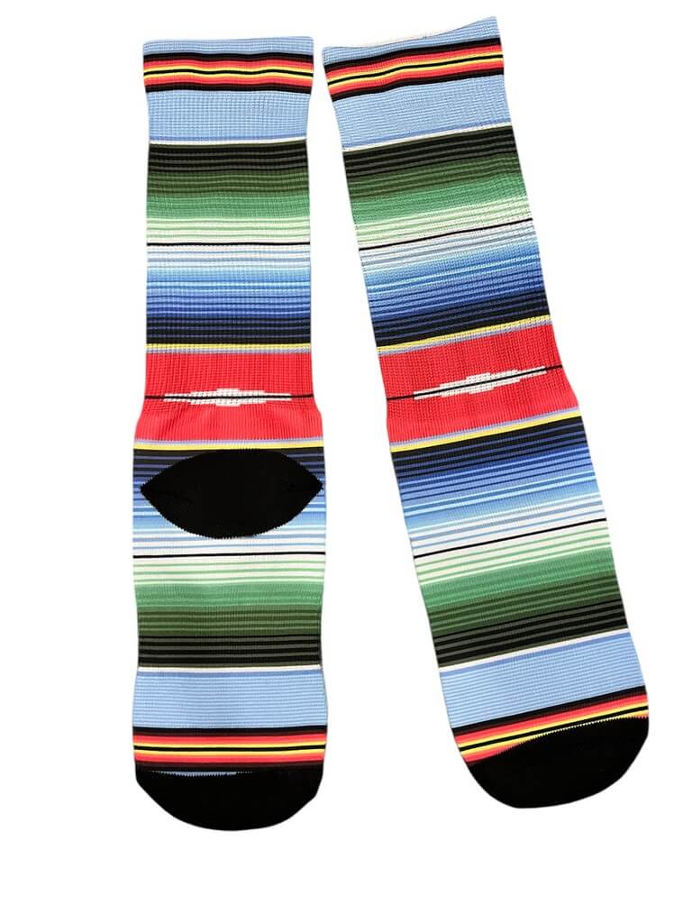 Hi Octane Skeleton Bay Serape Socks - Image 9