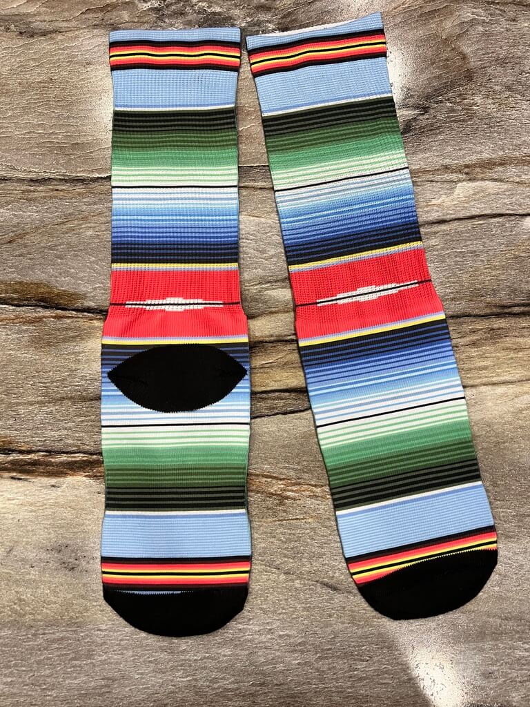 Hi Octane Skeleton Bay Serape Socks - Image 6