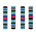 Alternative view of Hi Octane Skeleton Bay Serape Socks