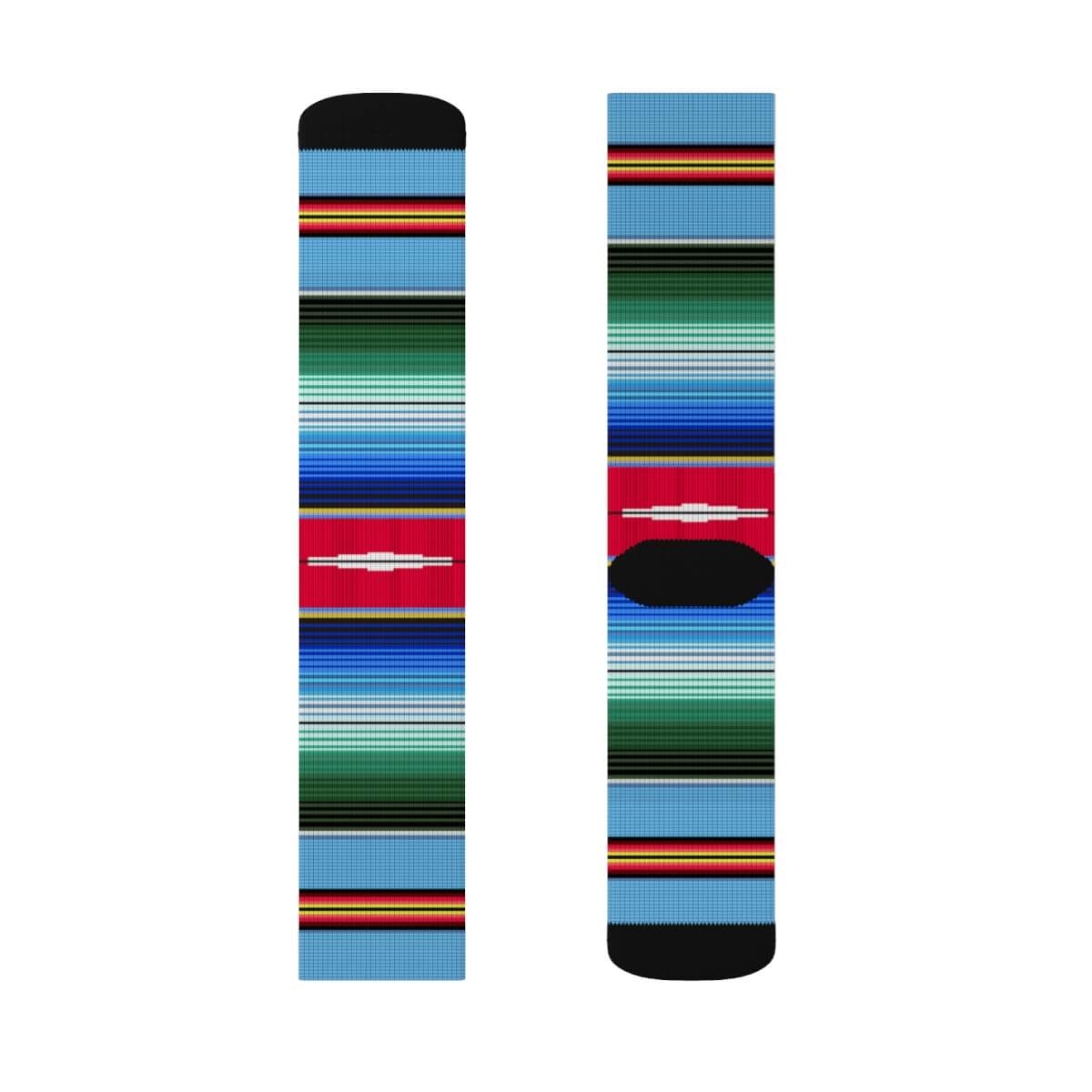 Hi Octane Skeleton Bay Serape Socks - Image 3