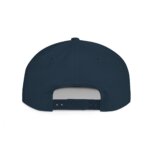 Alternative view of Hi Octane Embroidered Flat Bill Snapback Hat Gray Logo