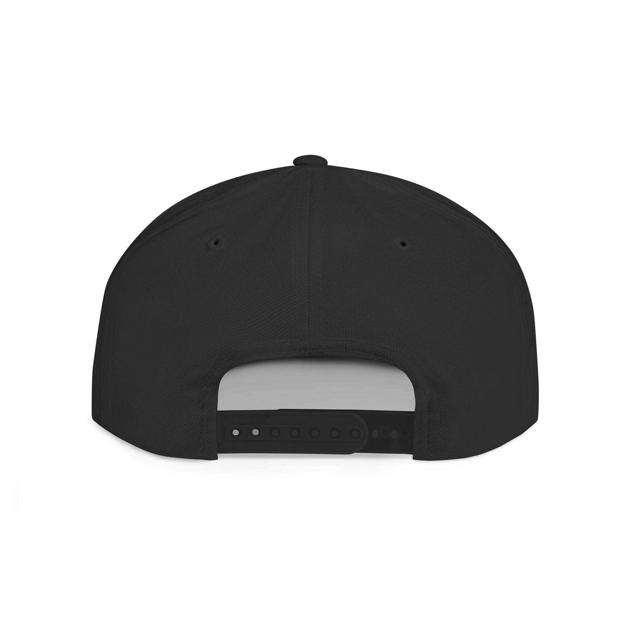Hi Octane Embroidered Flat Bill Snapback Hat Gray Logo - Image 8