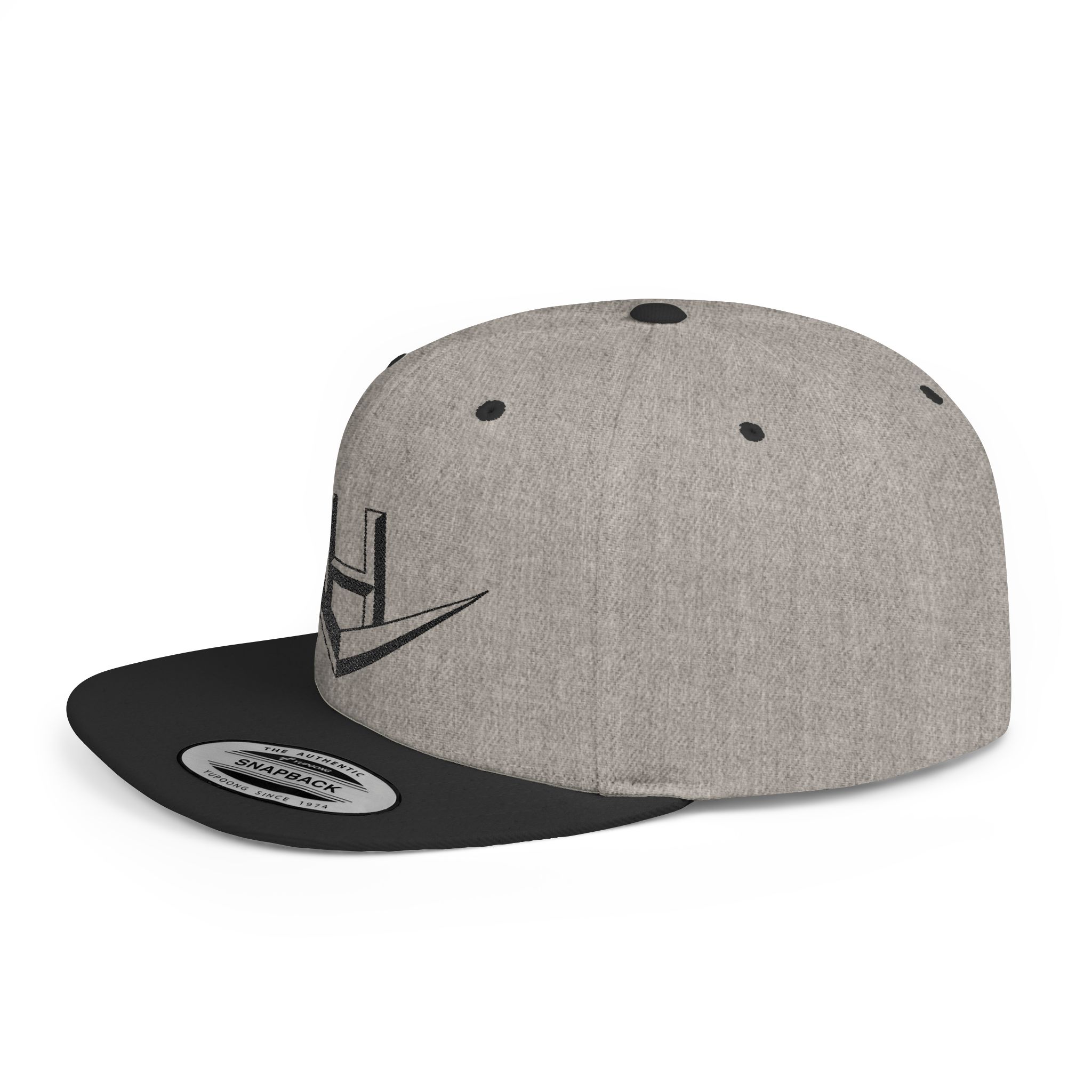 Hi Octane Embroidered Flat Bill Snapback Hat - Image 9