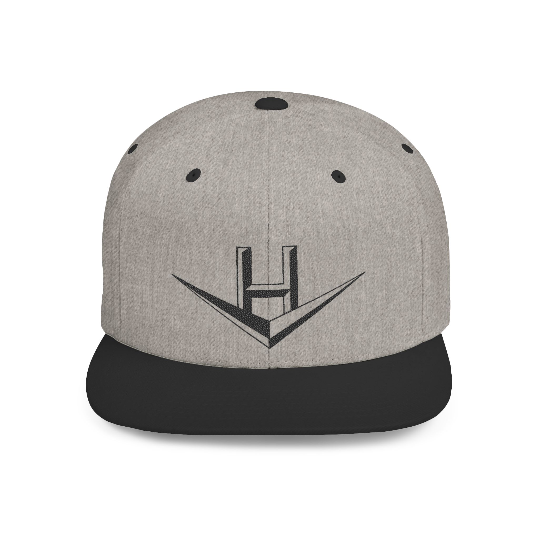 Hi Octane Embroidered Flat Bill Snapback Hat - Image 7