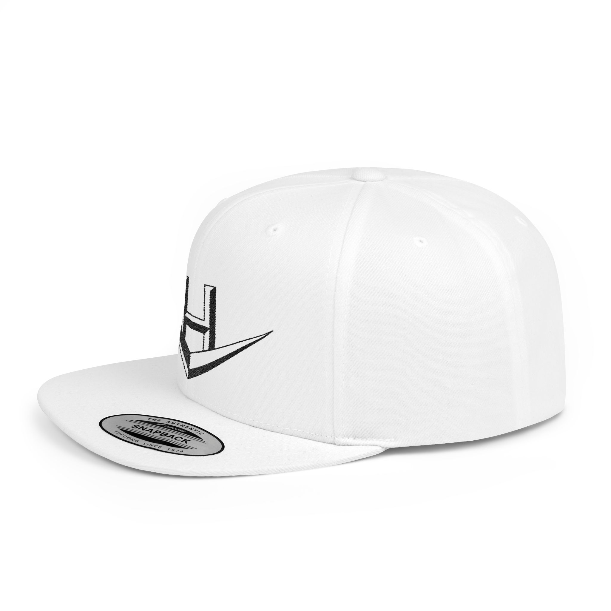 Hi Octane Embroidered Flat Bill Snapback Hat - Image 3