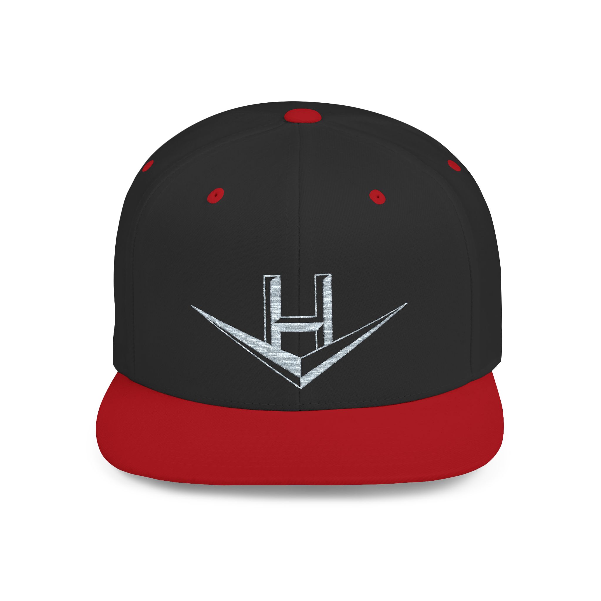 Hi Octane Embroidered Flat Bill Snapback Hat Gray Logo - Image 13