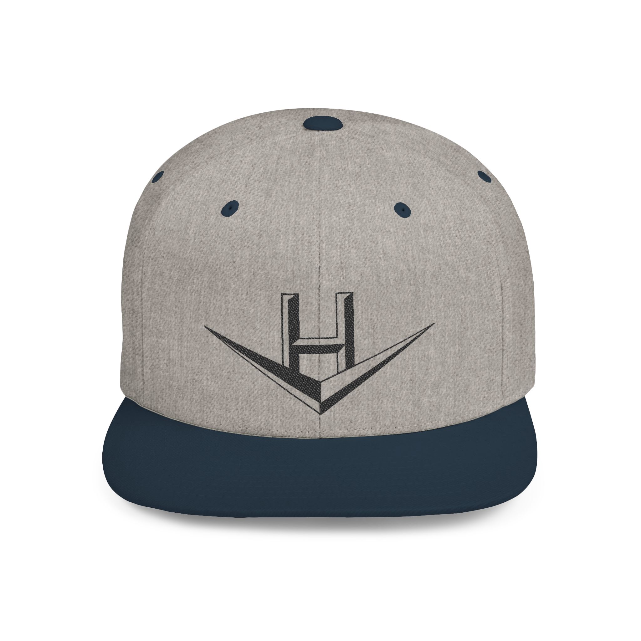 Hi Octane Embroidered Flat Bill Snapback Hat - Image 4