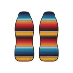 Sunset Serape HiOctane Vibrant Car Seat Covers for a Stylish Ride, Auto Accessories, Car Interior Decor, Gift for Car Enthusiasts, Road Trip Essentials