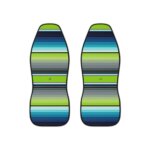 Baja Serape Vibrant Stripe Car Seat Covers - Modern Auto Accessories, Car Interior Decor, Gift for Car Lovers, Road Trip Essentials, Easy to Clean [...]